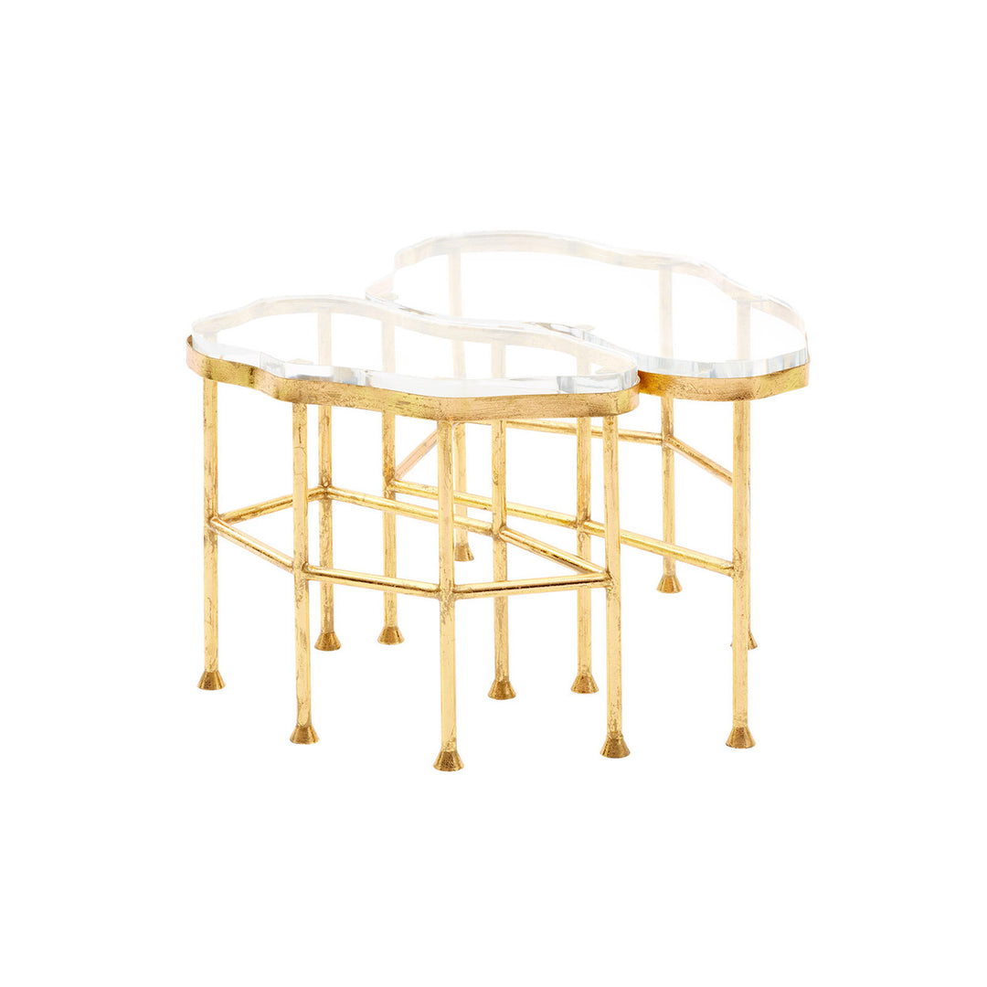 Cristal Coffee Table - Gold Leaf