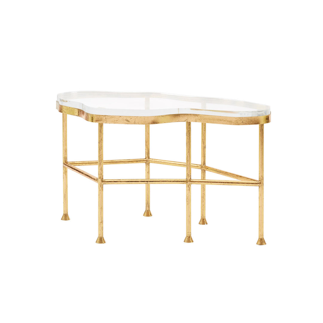 Cristal Coffee Table - Gold Leaf