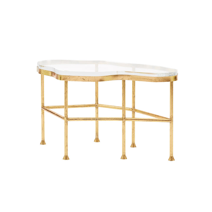 Cristal Coffee Table - Gold Leaf