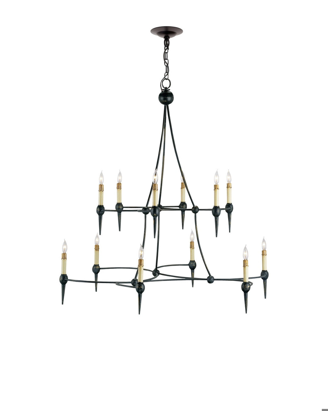 Danielli Black Chandelier