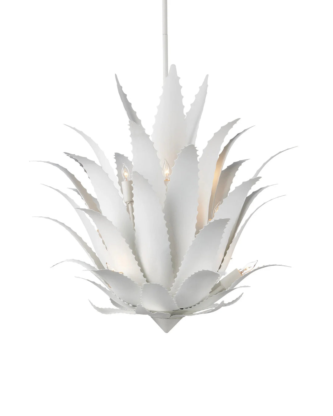 Agave White Chandelier