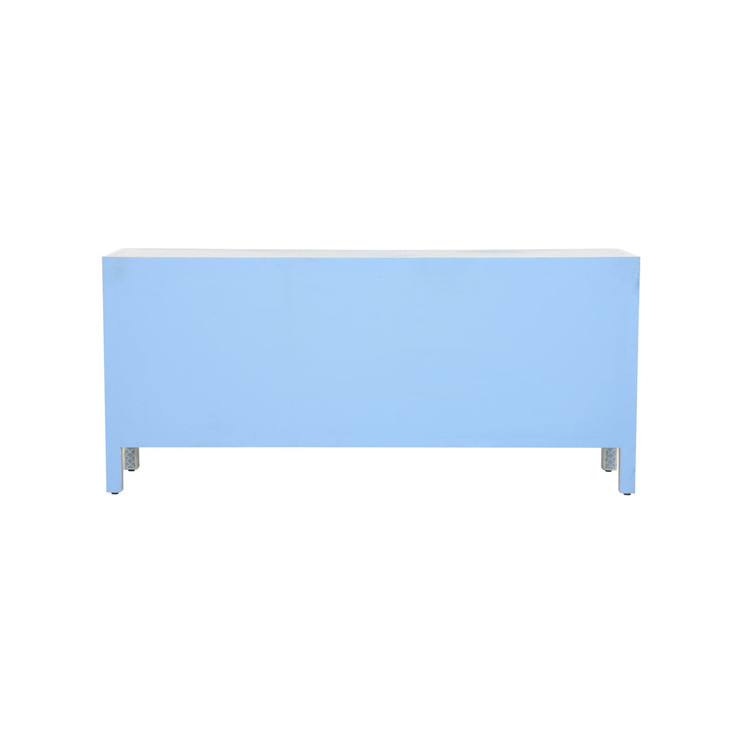 Milford Dresser - White &amp; Blue