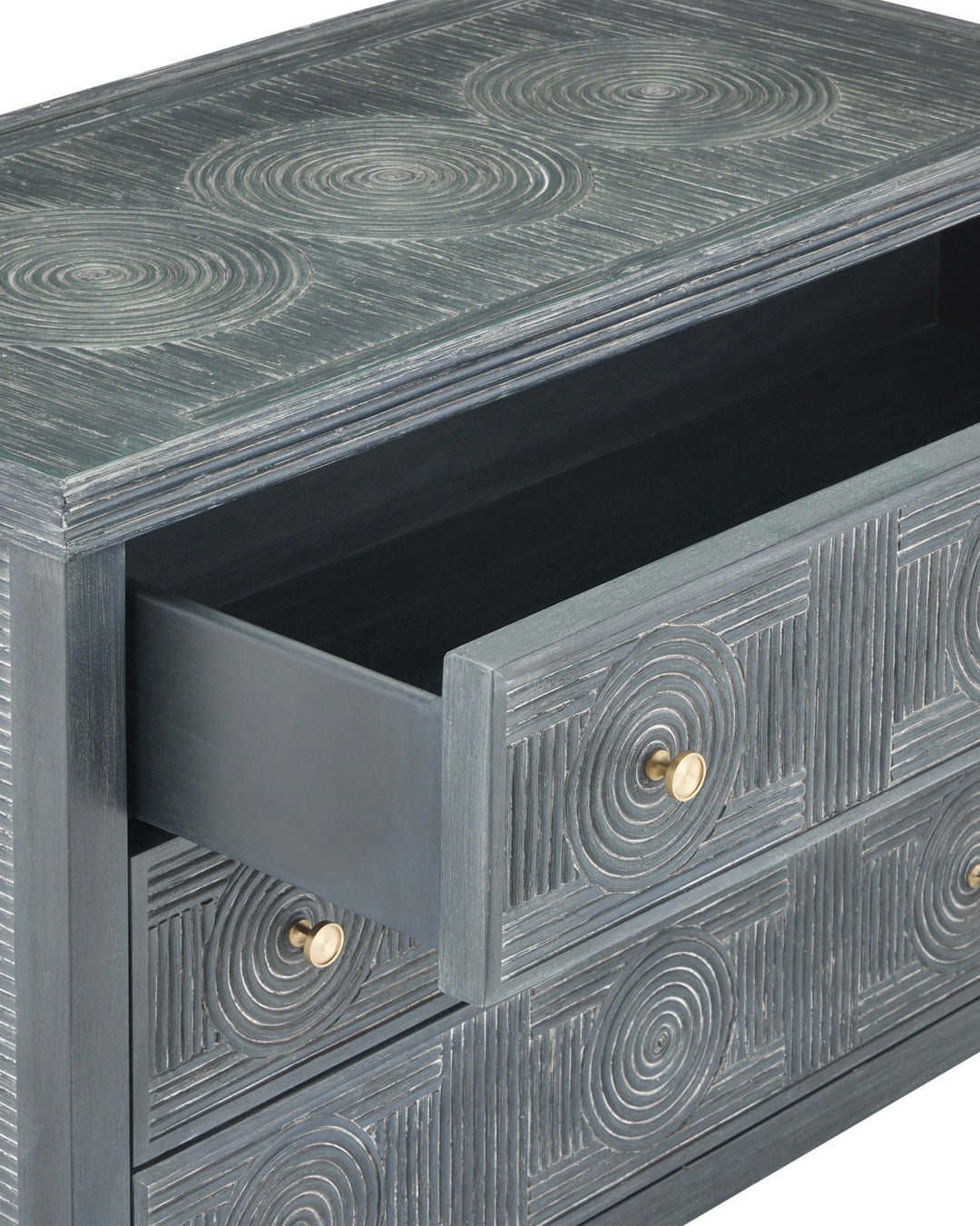 Santos Vintage Navy Large Chest