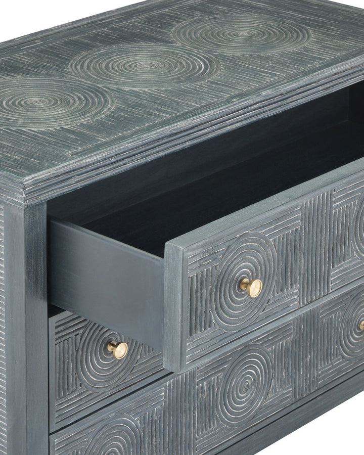 Santos Vintage Navy Large Chest
