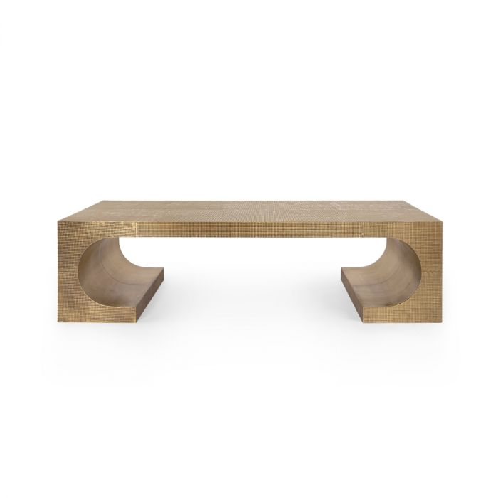 Dali Coffee Table - Antique Brass