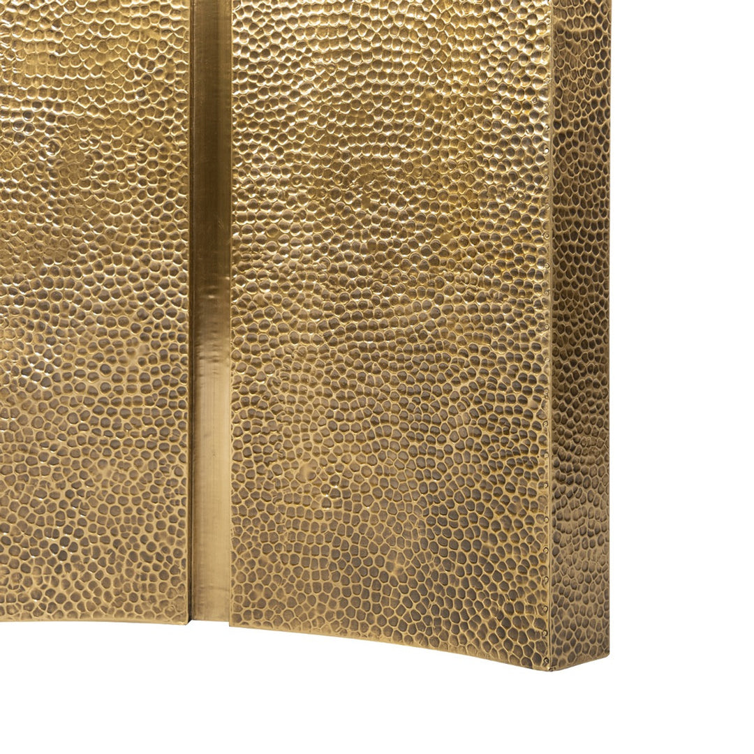 Damon Dining Table - Antique Brass