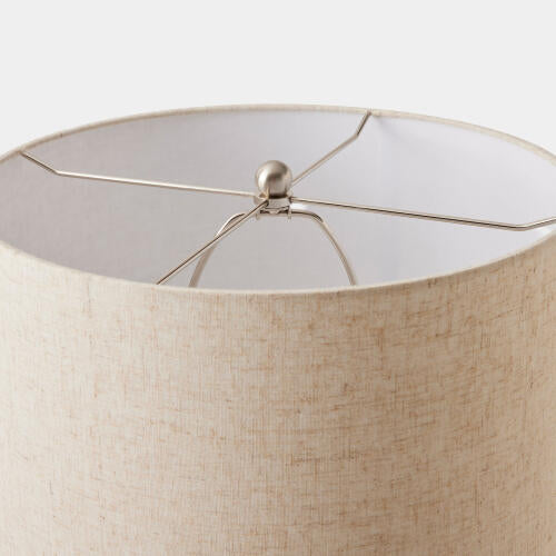 Anna Ceramic Lamp. Beige