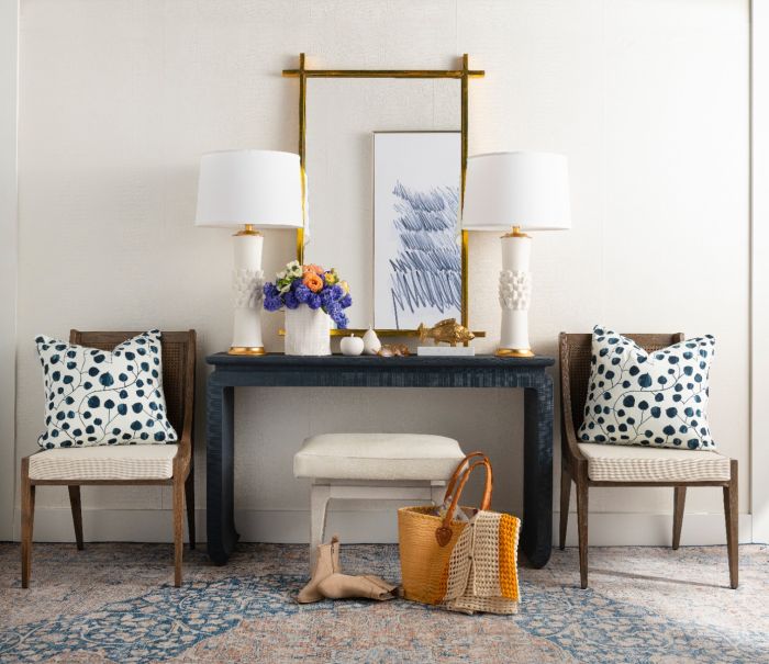 Elina Console Storm Blue