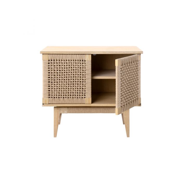 Dante 2-Door Cabinet - Natural