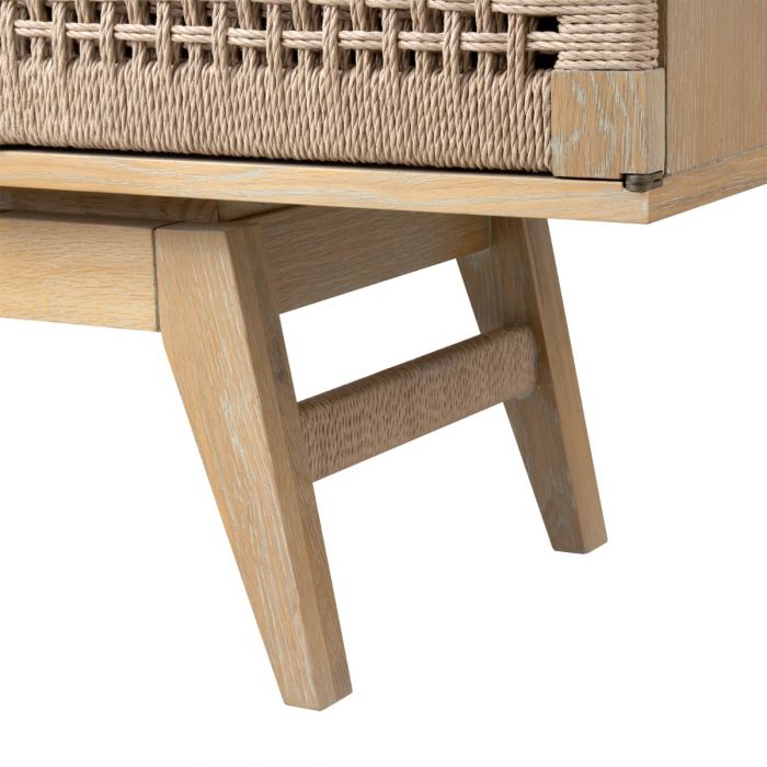 Dante 4-Door Cabinet, Natural