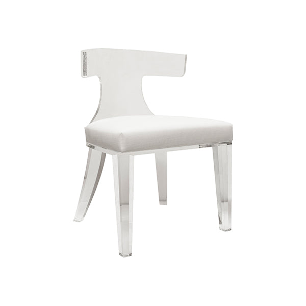 Duke Dining Chair - White