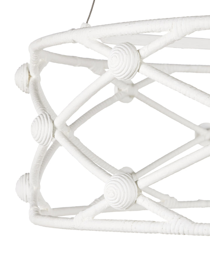 Sefrou White Chandelier