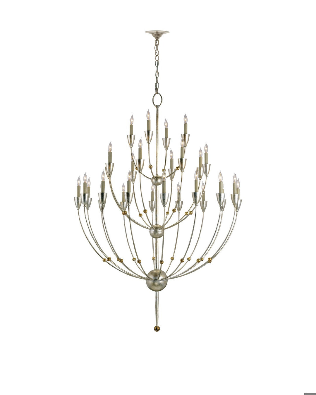 Paradox Silver Chandelier
