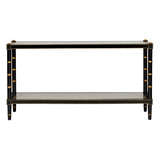 Conner Cane Console - Black