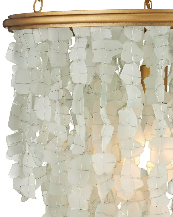 Verre de Mer Chandelier 21.5"H
