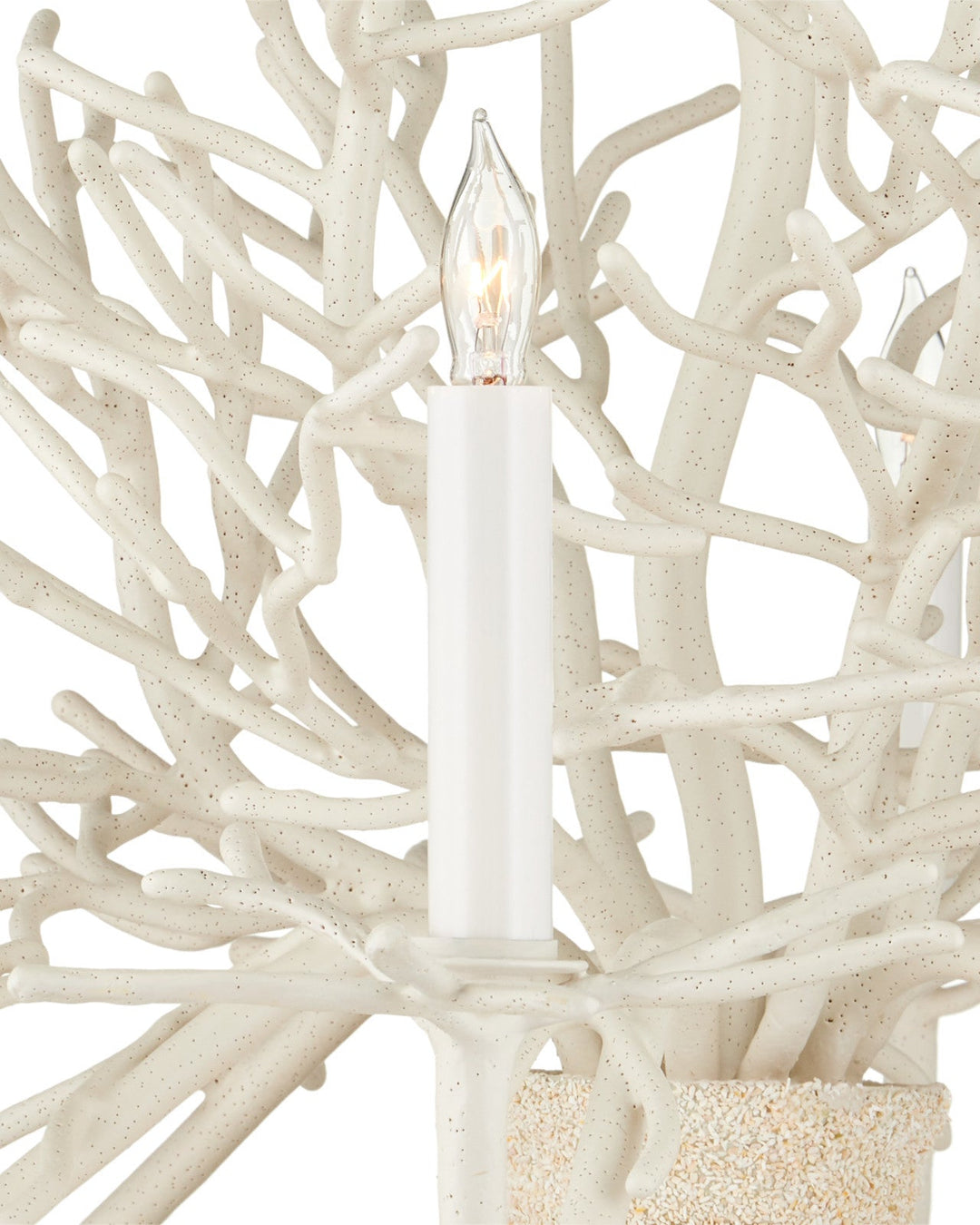 Seaward White Chandelier- Small