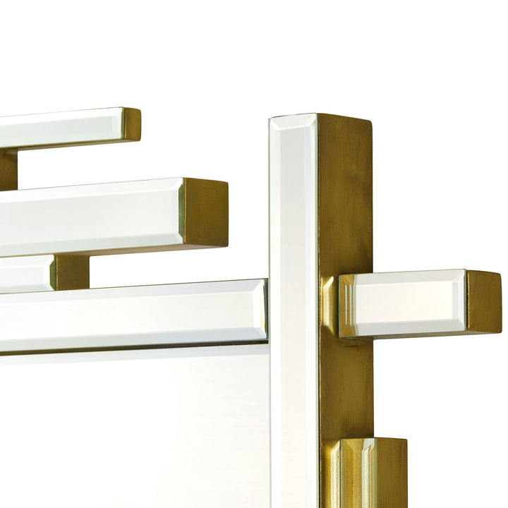 Edith Mirror Polished Brass