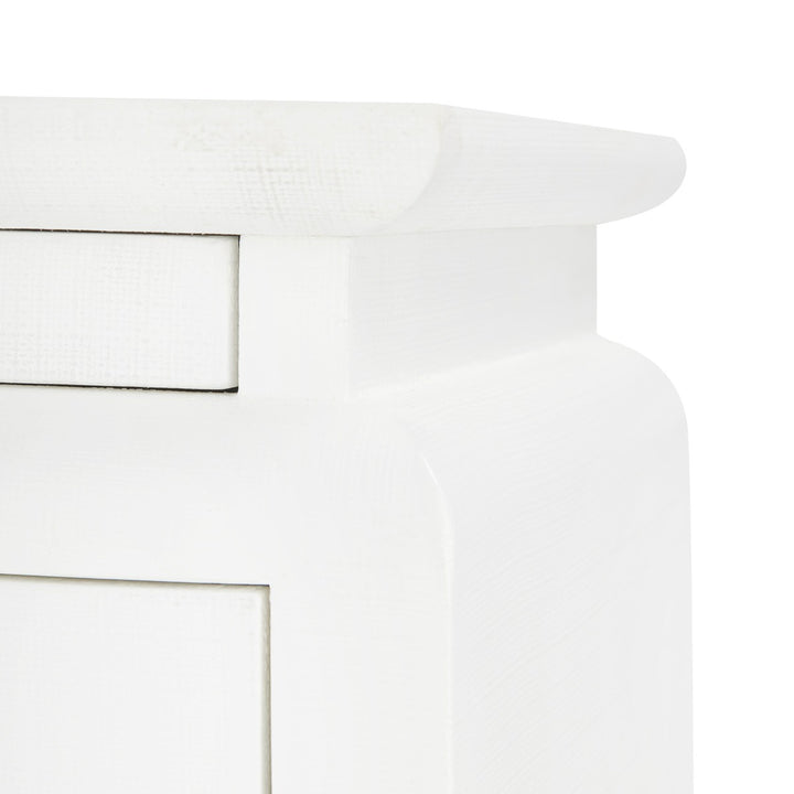 Elina 3-Drawer Side Table Vanilla