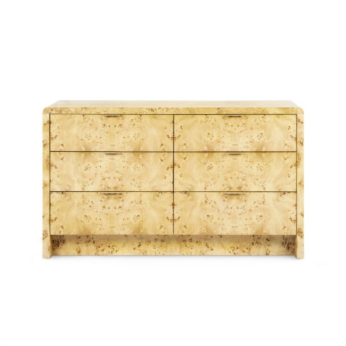 Emil 6-Drawer - Burl