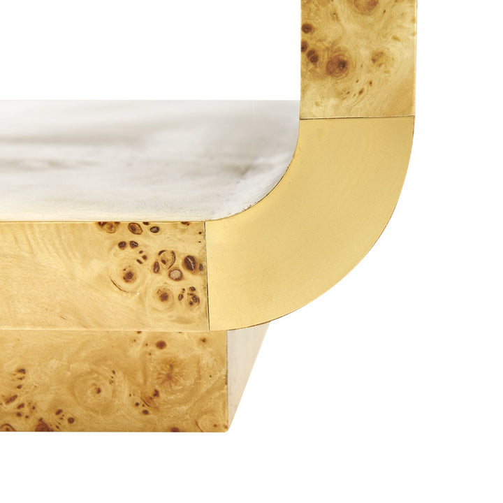 Emil Coffee Table - Burl