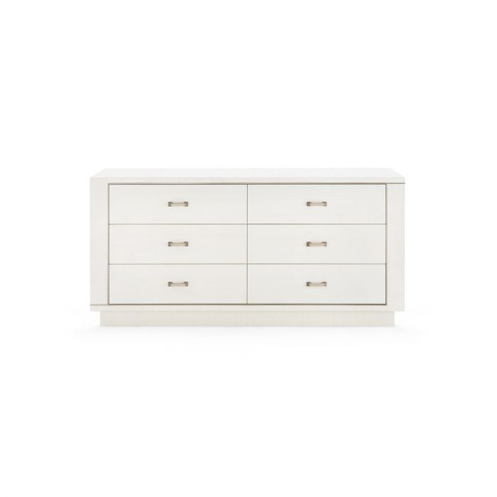 Ethan 6-Drawer Chest Sand White