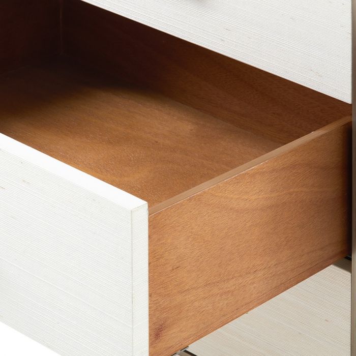 Ethan 6-Drawer Chest Sand White