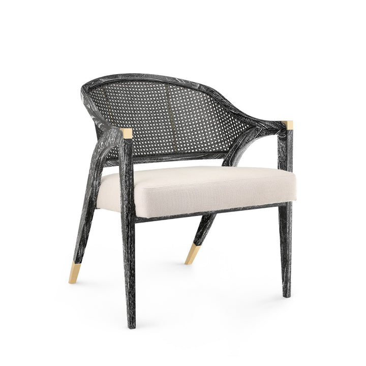 Edward Lounge Chair Jet Black