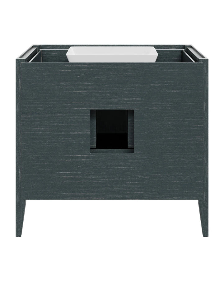 Santos 36" Vintage Navy Bath Vanity with Sink