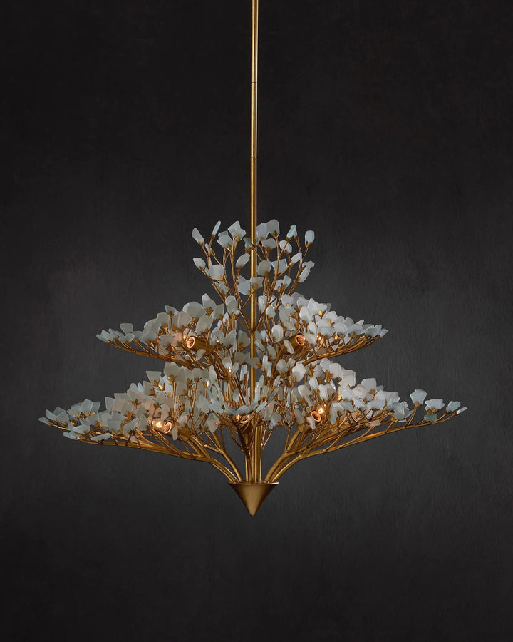 Fiorella Gold Chandelier