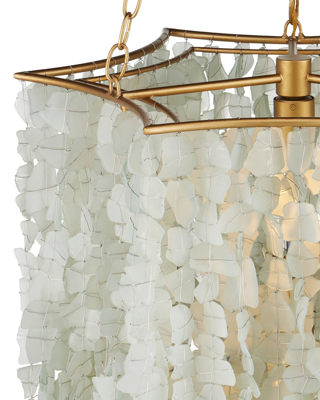 Verre de Mer Chandelier 76"H