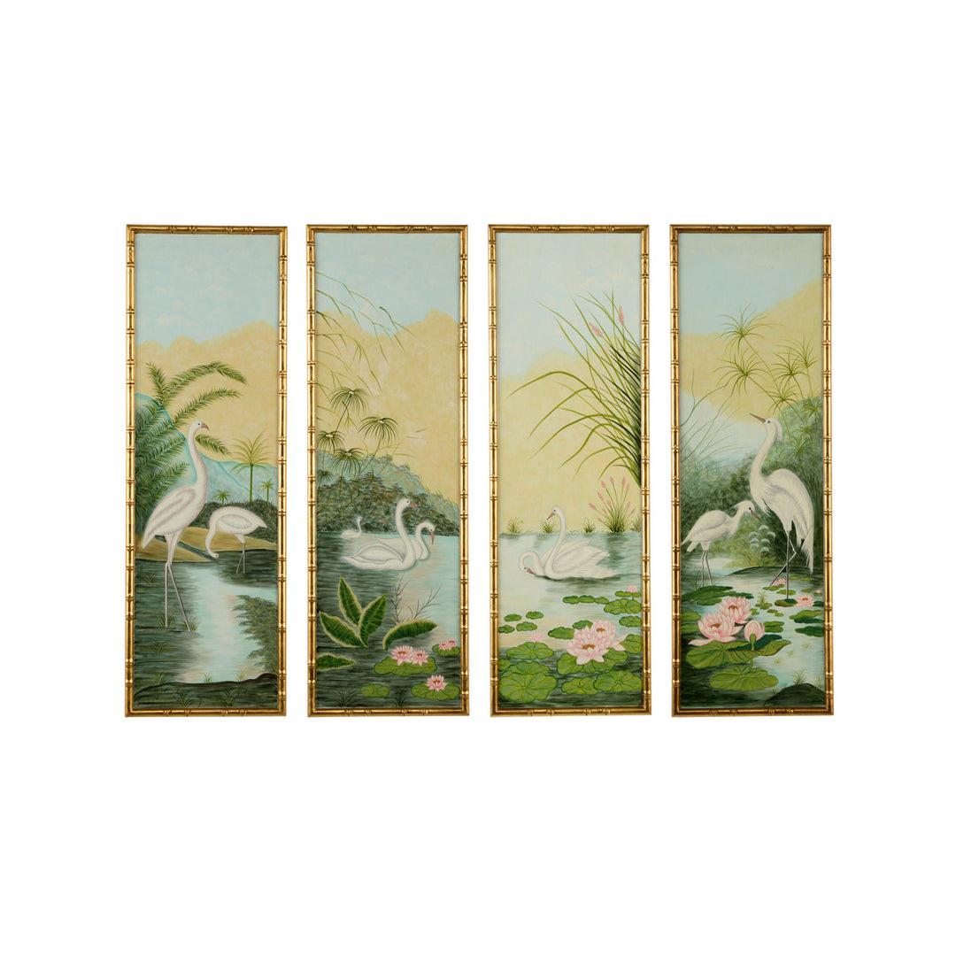 Tropical Morning Panels Set of Four