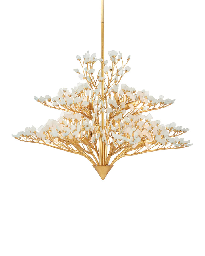 Fiorella Gold Chandelier