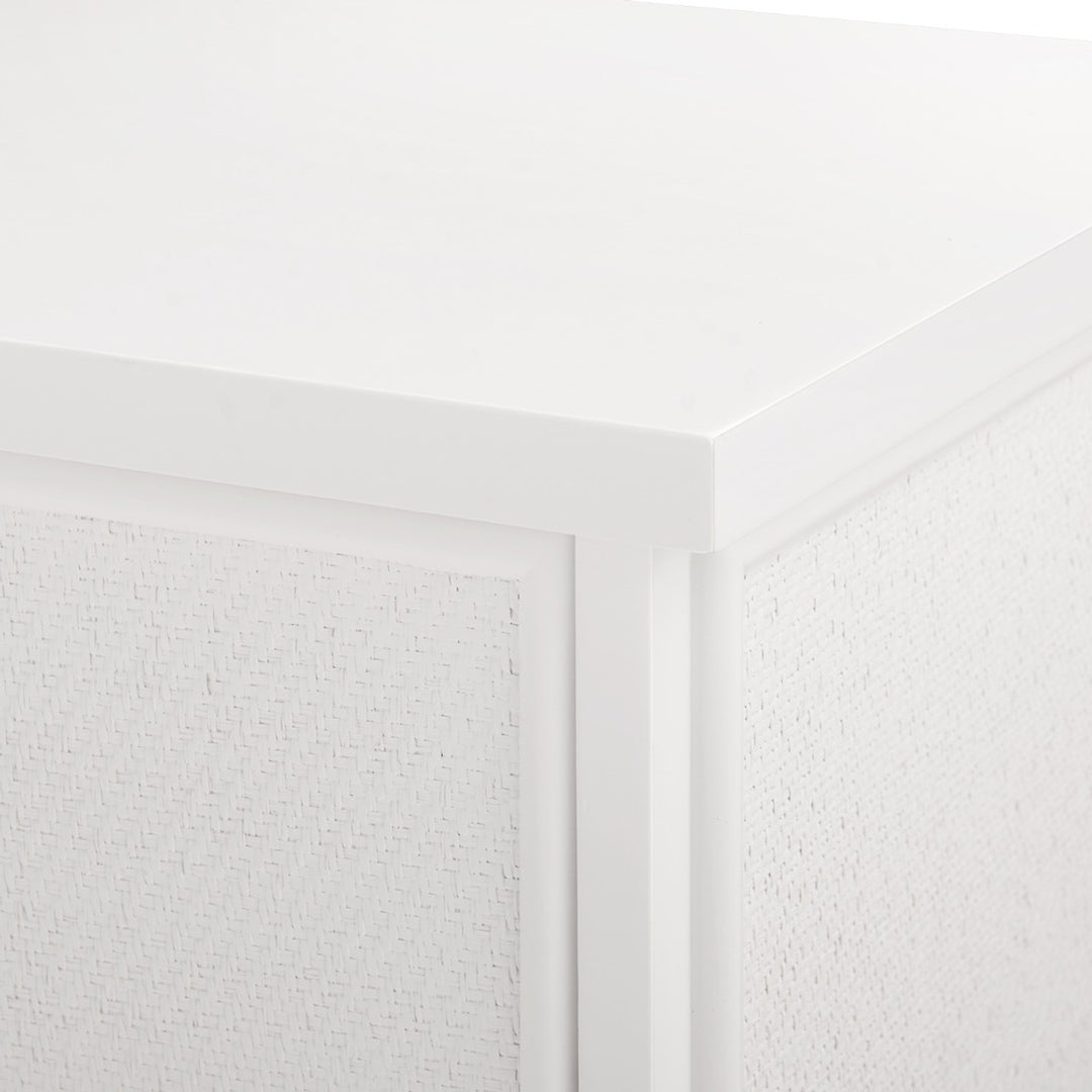 Fairfax Three-Drawer Two-Door Cabinet - Vanilla