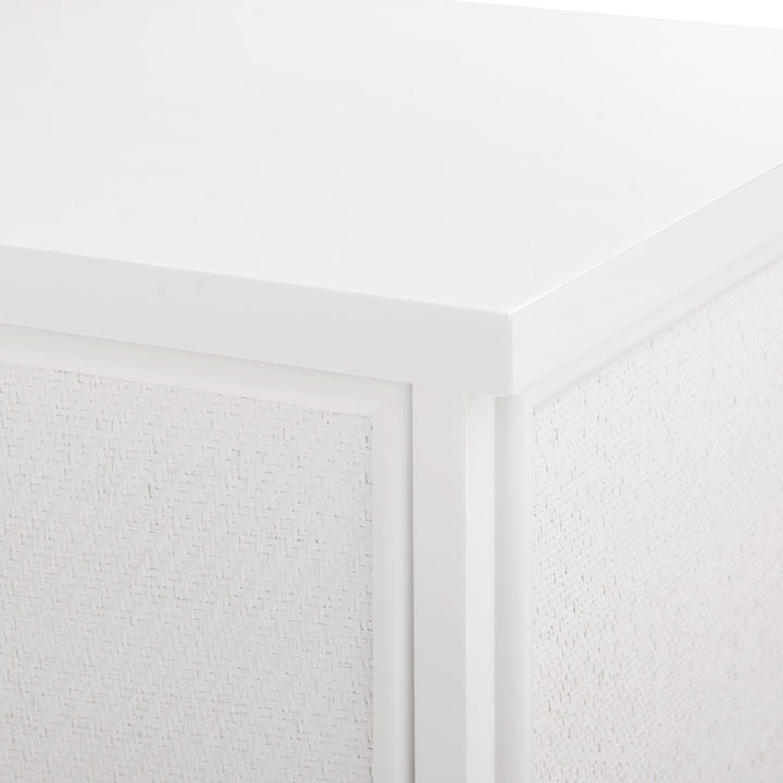 Fairfax Three-Drawer Two-Door Cabinet - Vanilla