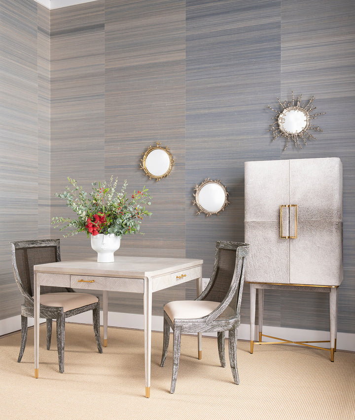 Florian Tall Bar Cabinet - Gray
