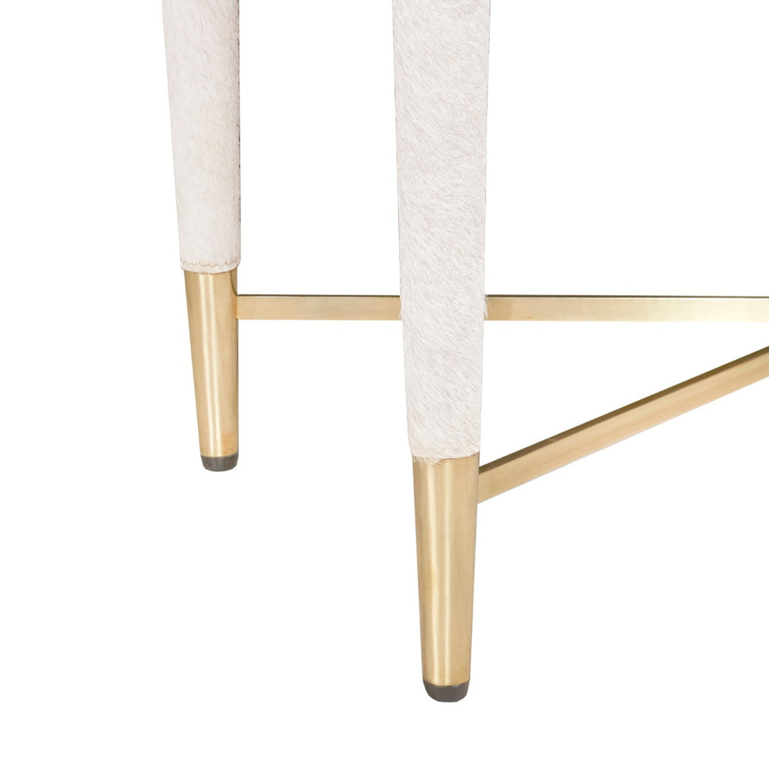 Florian Tall Bar Cabinet - Snow
