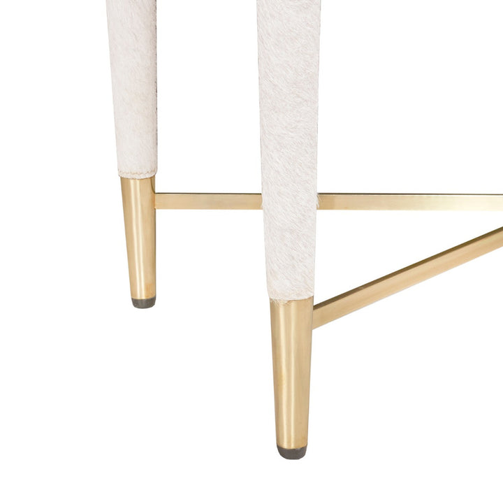 Florian Tall Bar Cabinet - Snow