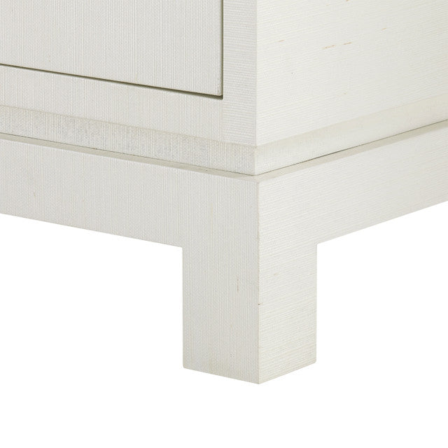 Florence Large 4-Drawer Sand White