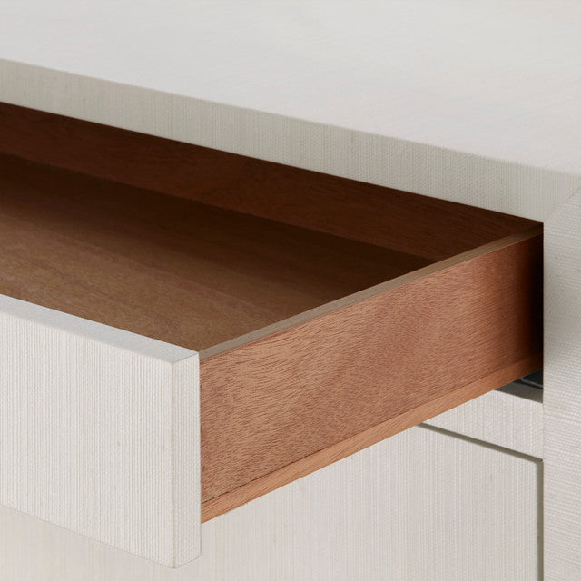 Florence Large 4-Drawer Sand White