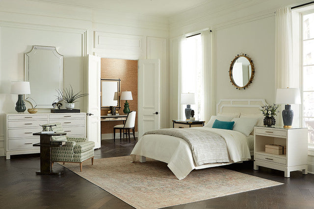 Florence Large 4-Drawer Sand White