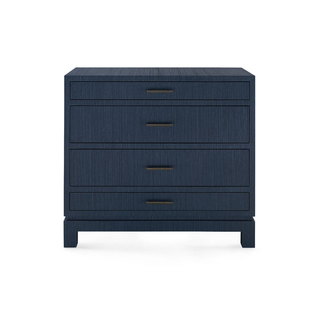 Florence Large 4-Drawer Selvage Blue