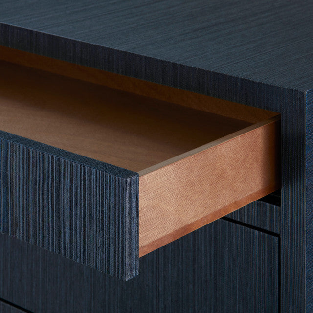 Florence Large 4-Drawer Selvage Blue