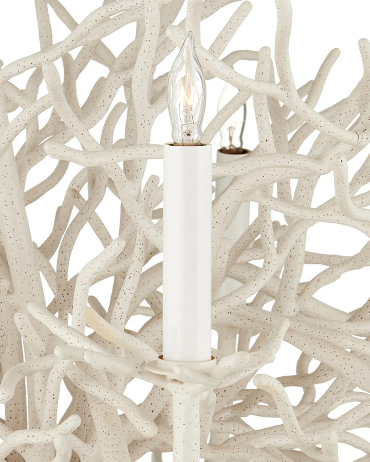 Seaward White Chandelier - Large