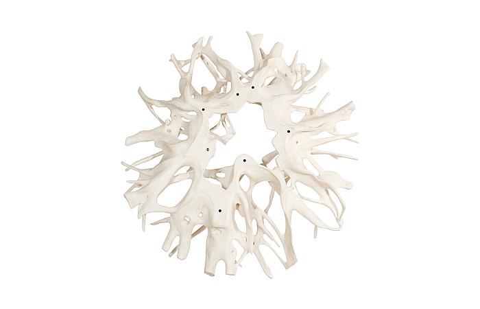 Cast Root Wall Decor, Faux Bleached