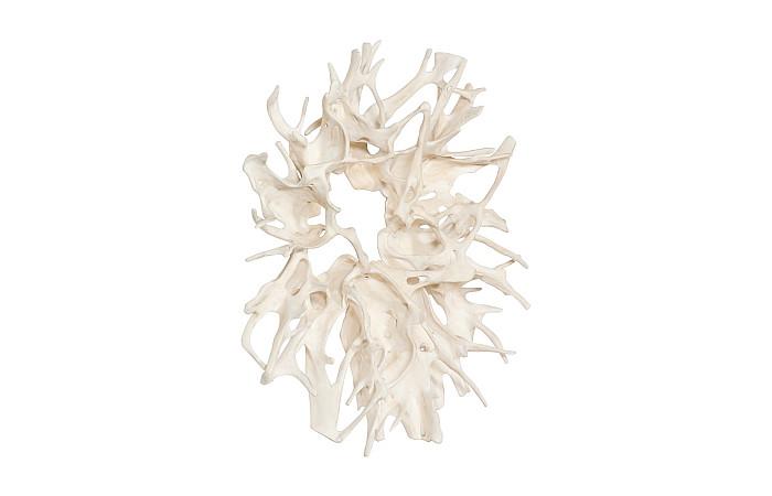 Cast Root Wall Decor, Faux Bleached