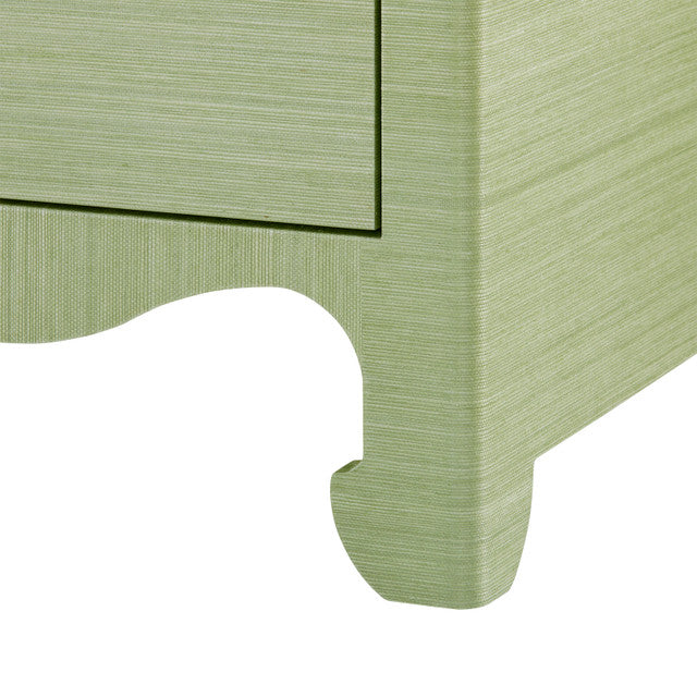 Gianna 3-Drawer Side Table Spring Green