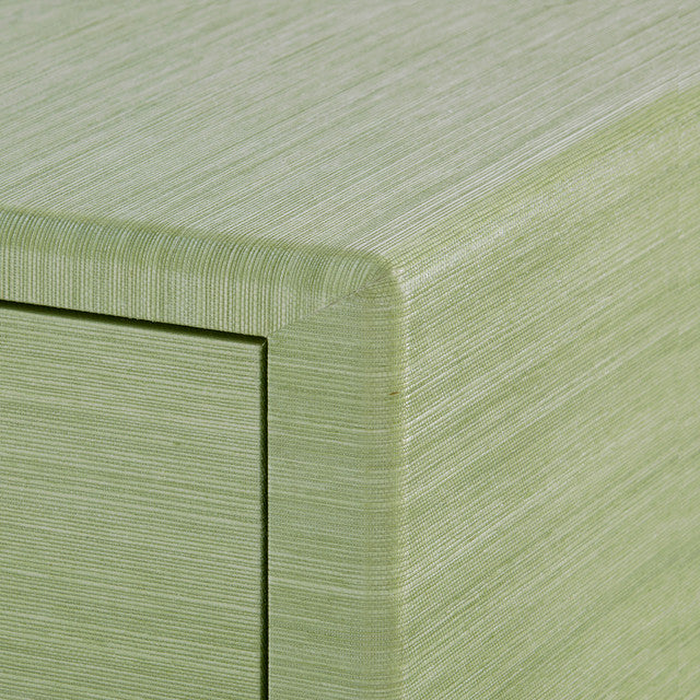 Gianna 3-Drawer Side Table Spring Green