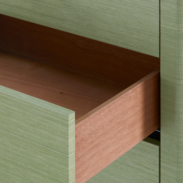 Gianna 3-Drawer Side Table Spring Green