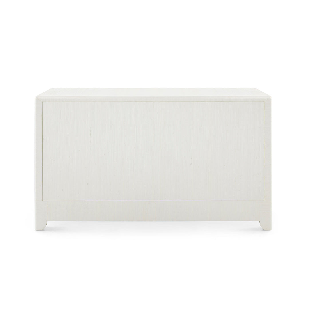Gianna Extra Large 6-Drawer Sand White
