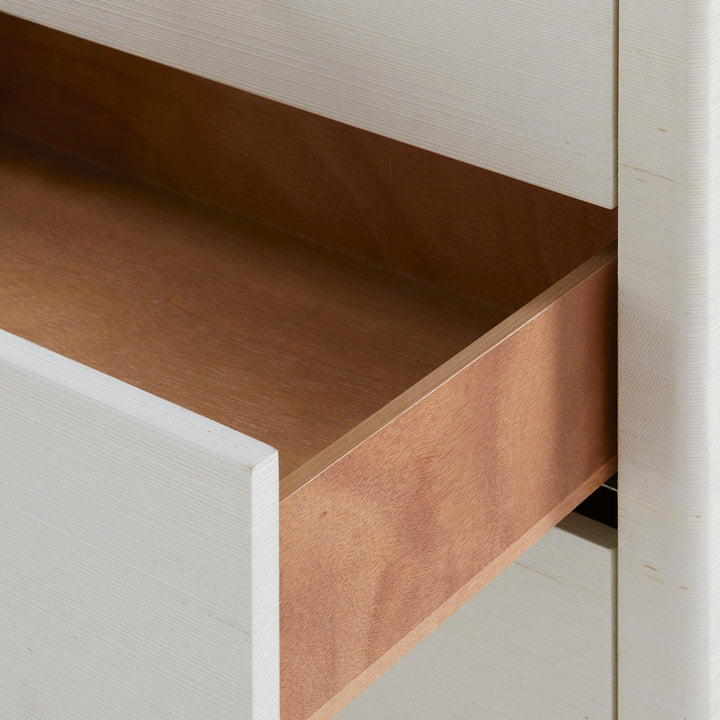 Gianna Extra Large 6-Drawer Sand White